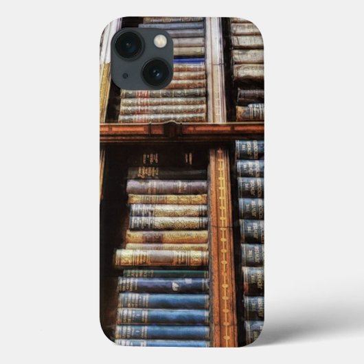 Bibliothek und Bücher der Antike Case-Mate iPhone Hülle (Rückseite)