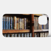 Bibliothek und Bücher der Antike Case-Mate iPhone Hülle (Rückseite (Horizontal))