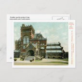 Bibliothek, Universität Philadelphia 1907 Vintag Postkarte (Vorne/Hinten)