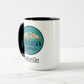 Bibliothek Volunteer Tasse (Vorderseite Links)