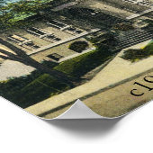 Bibliothek von 1920er Jahren, Ossining, NY Poster (Ecke)