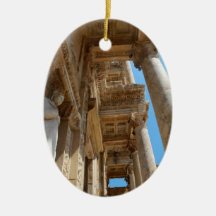 Bibliothek von Celsus Verzierung Keramik Ornament