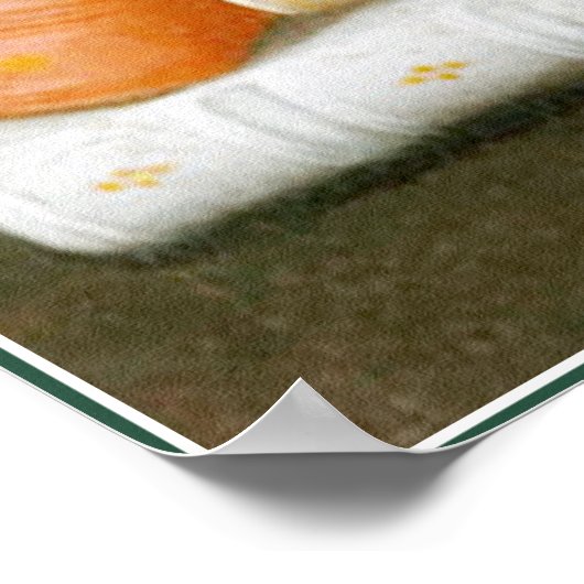 Bibliothek von Giuseppe Arcimboldo Poster (Ecke)