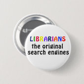 Bibliothekar-Abzeichen Button (Vorne & Hinten)