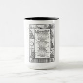 Bibliothekar-Anerkennungs-Gedicht Tasse (Zentrum)