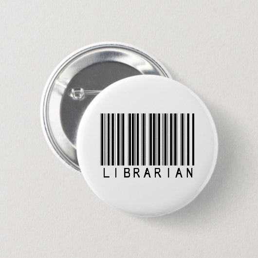 Bibliothekar-Bar-Code Button (Vorne & Hinten)