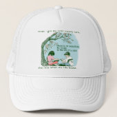 Bibliothekar-Bibliothek Truckerkappe (Vorderseite)