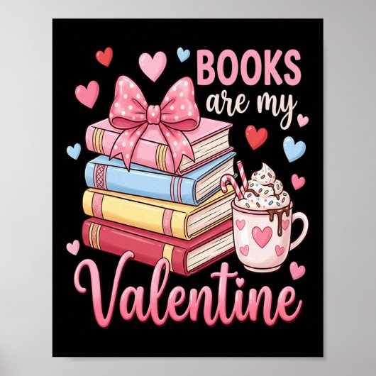 Bibliothekar Bücher sind mein Valentin Lehrer Vale Poster (Vorne)