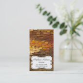 Bibliothekar-bunte Buch-Visitenkarte Visitenkarte (Stehend Vorderseite)