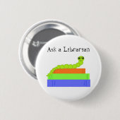 Bibliothekar Button (Vorne & Hinten)