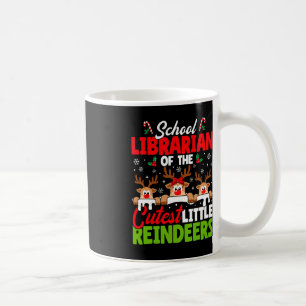 Bibliothekar der Niedlichen Weihnachtsschule für R Kaffeetasse