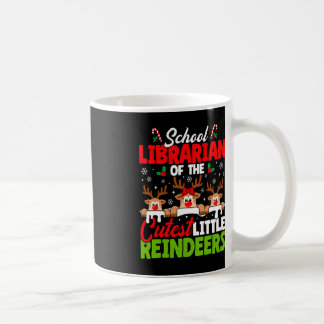 Bibliothekar der Niedlichen Weihnachtsschule für R Kaffeetasse