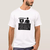 Bibliothekar - Ein MisterP-Shirt T-Shirt (Vorderseite)