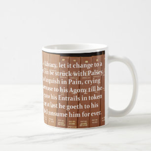 Bibliothekar-Fluch-Tasse Kaffeetasse