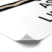 Bibliothekar gefragt poster (Ecke)