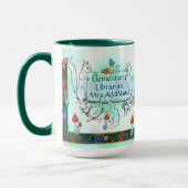 Bibliothekar-Geschenk Tasse (Links)