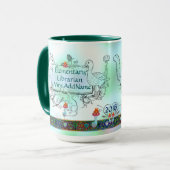 Bibliothekar-Geschenk Tasse (Vorderseite Links)