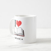 Bibliothekar I Liebe Hörbücher Buch Nerd Kaffeetasse (Vorderseite Links)