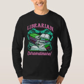 Bibliothekar Inspiriert Bibliothek in Verbindung m T-Shirt (Vorderseite)