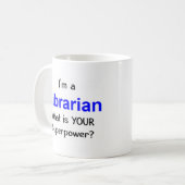 Bibliothekar Kaffeetasse (Vorderseite Links)