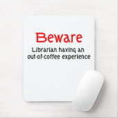 Bibliothekar-Mausunterlage Mousepad (Mit Mouse)