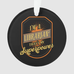 Bibliothekar Ornament