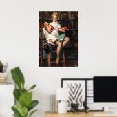 Bibliothekar Poster (Heimbüro)