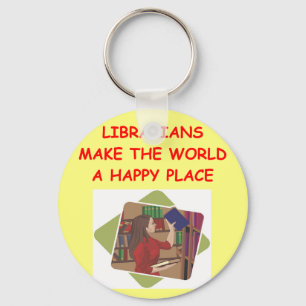 Bibliothekar Schlüsselanhänger