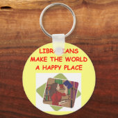 Bibliothekar Schlüsselanhänger (Vorderseite)