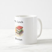 Bibliothekar-Tasse Kaffeetasse (VorderseiteRechts)