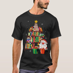 Bibliothekar und Buch über Weihnachten T-Shirt