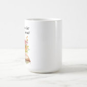 Bibliothekar und Bücher Kaffeetasse (Mittel)