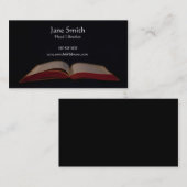 Bibliothekar Visitenkarte (Vorne/Hinten)