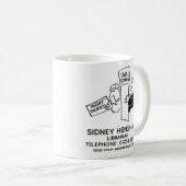 Bibliothekar Werbe-Kaffeetasse Kaffeetasse (VorderseiteRechts)