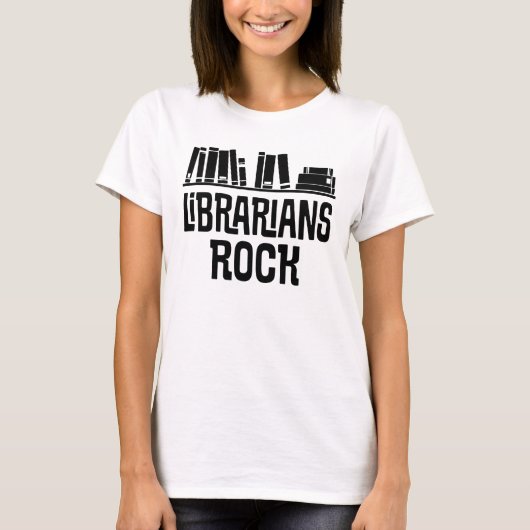 Bibliothekar-Zitat-Damen-T-Shirt T-Shirt (Vorderseite)
