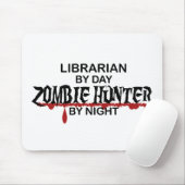 Bibliothekar-Zombie-Jäger Mousepad (Mit Mouse)