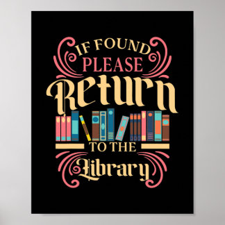 Bibliothekare Bibliothek Poster
