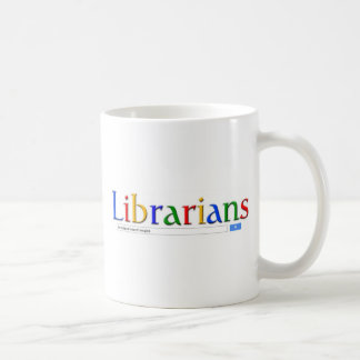 Bibliothekare die ursprüngliche Suchmaschine Kaffeetasse