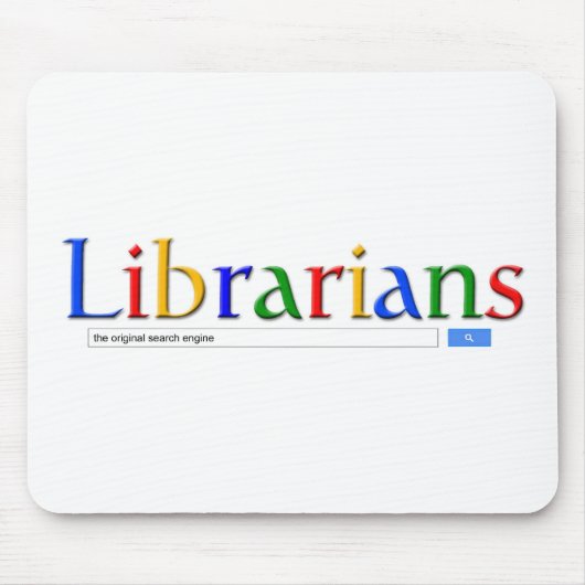 Bibliothekare die ursprüngliche Suchmaschine Mousepad (Vorne)