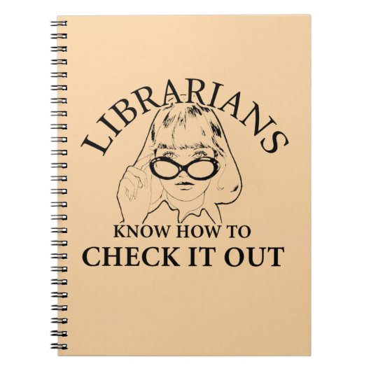 BIBLIOTHEKARE KENNEN WIE ZUM KARO IHN HERAUS NOTIZBLOCK (Vorderseite)