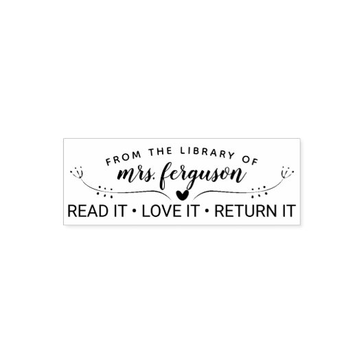 Bibliothekare lesen es Liebe Es gibt es Personalis Permastempel (Design)