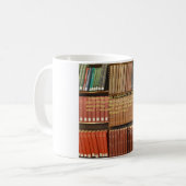 Bibliothekare sind subversivees Zitat durch Kaffeetasse (Vorderseite Links)