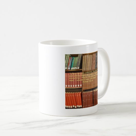 Bibliothekare sind subversivees Zitat durch Kaffeetasse (VorderseiteRechts)