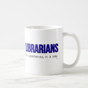 Bibliothekare sind Superhelden Kaffeetasse