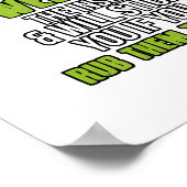 Bibliothekare sind wie Ananas. Poster (Ecke)