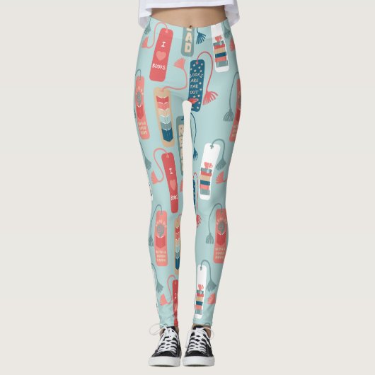Bibliothekare und Buchliebhaber - Lesezeichen Gemu Leggings (Vorderseite)