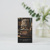 Bibliothekarische Buchhandlungen Archivbücher Visi Visitenkarte (Stehend Vorderseite)