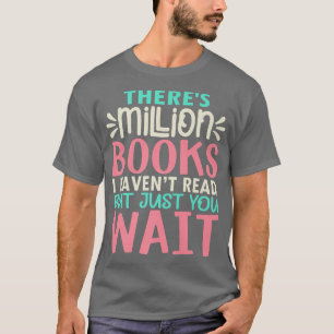 Bibliothekarische Buchüberführungsbörse Buchwurm P T-Shirt