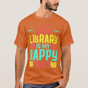 Bibliothekarische Buchüberführungsbörse Buchwurm P T-Shirt