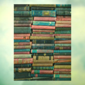 Bibliothekarische Geschenke für sie Fensteraufkleber (Blatt 3)